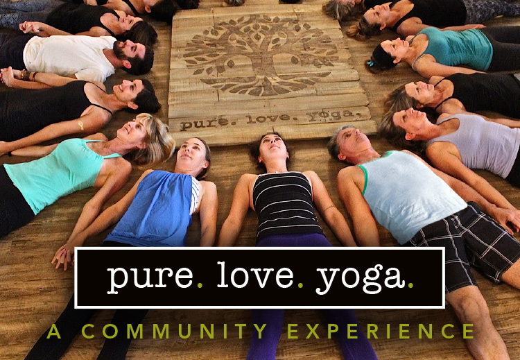 pure. love. yoga. 