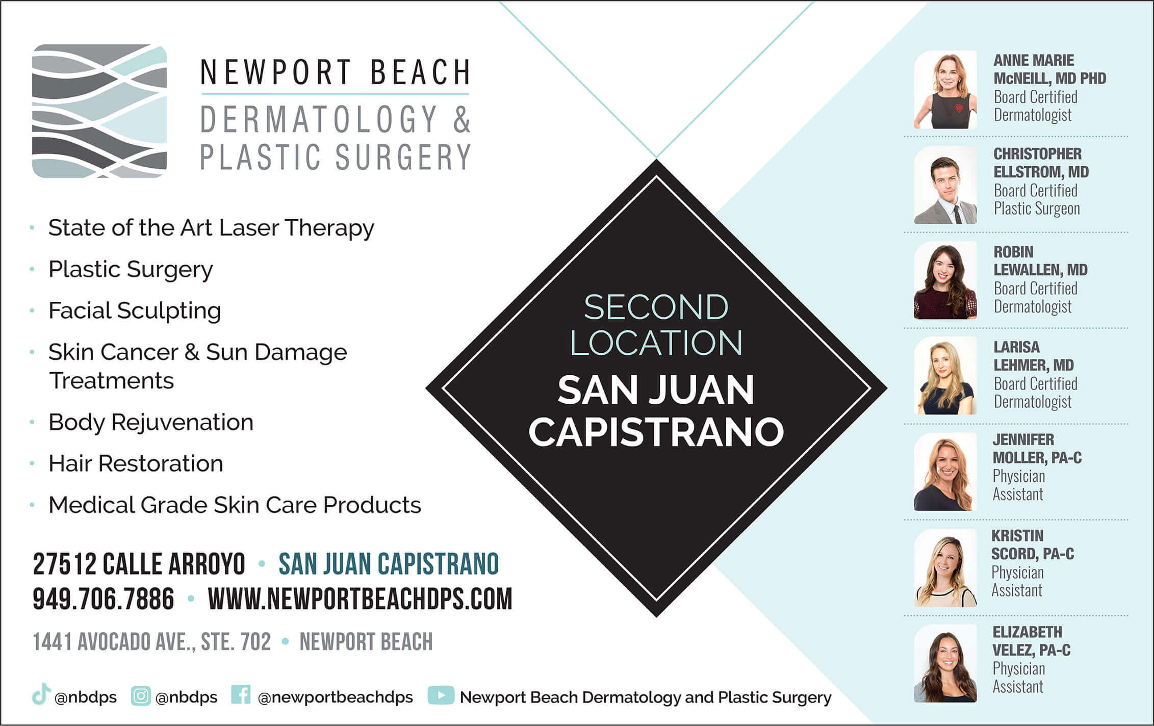 Newport Beach Dermatology
and Plastic Surgery