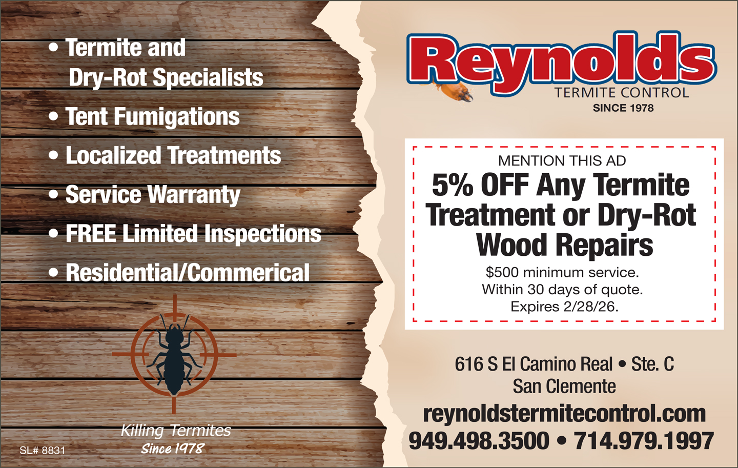 Reynolds Termite Control